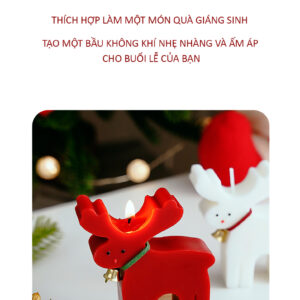 nến thơm tuần lộc - Jala Rose