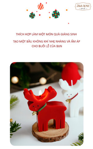 nến thơm tuần lộc - Jala Rose