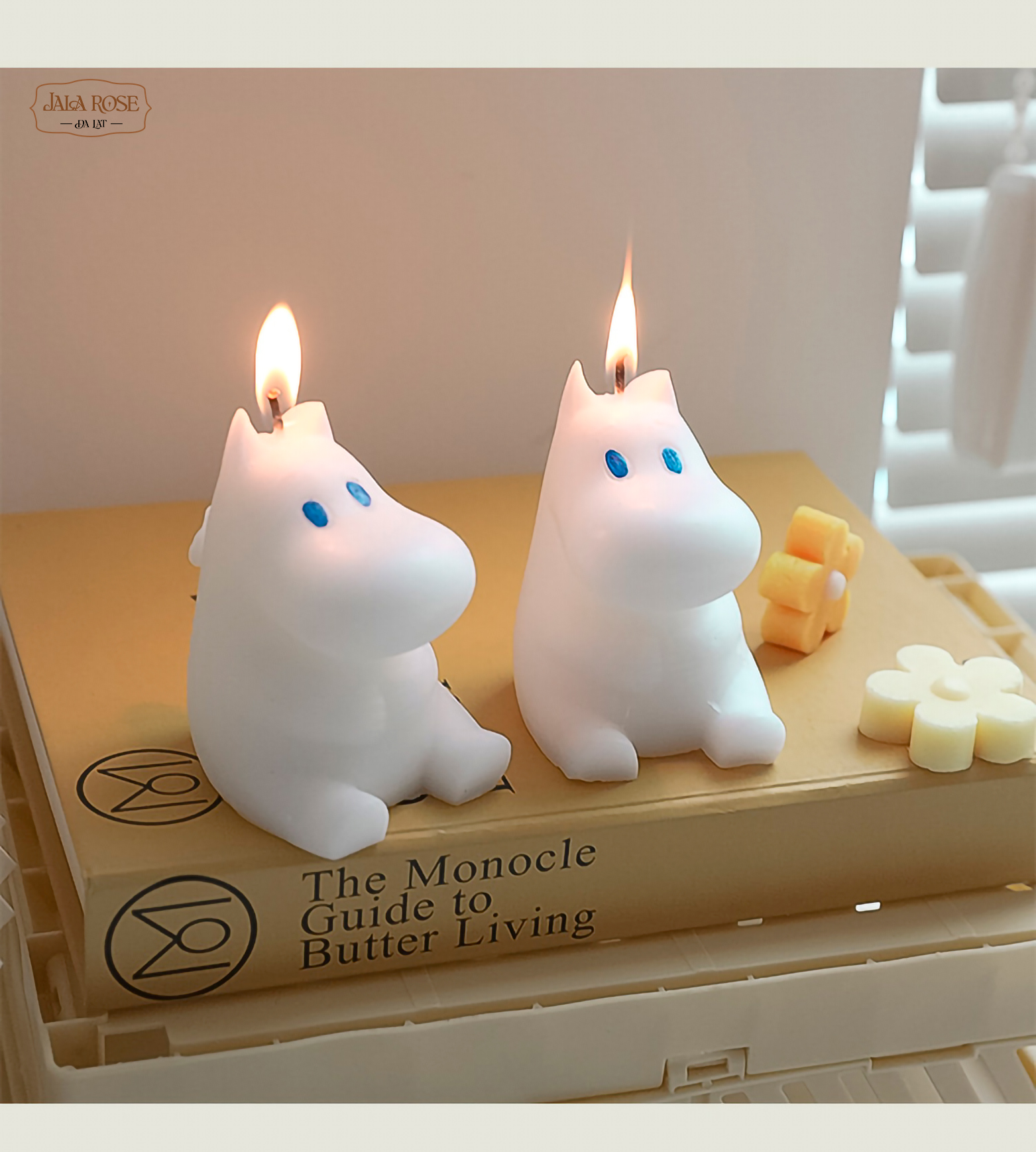 Nến thơm Hà Mã Moomin - Jala Rose