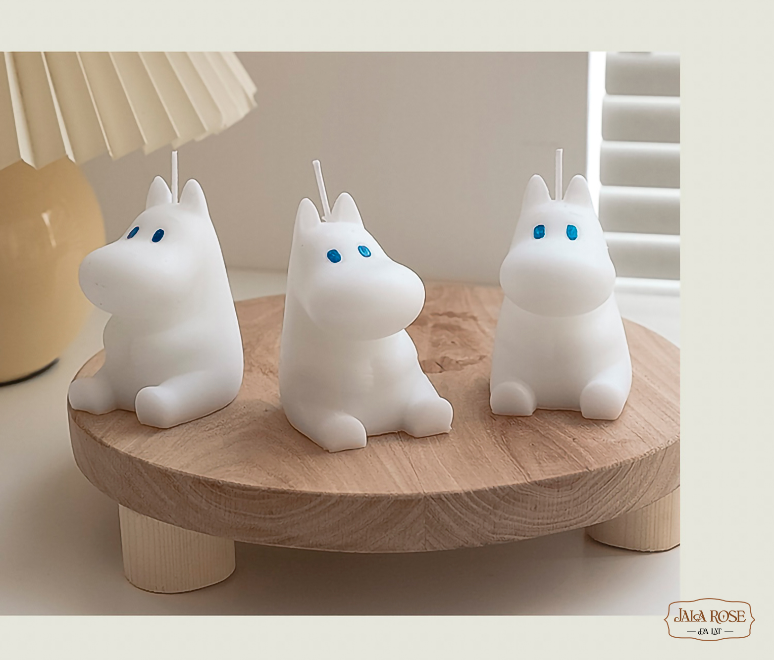 Nến thơm Hà Mã Moomin - Jala Rose