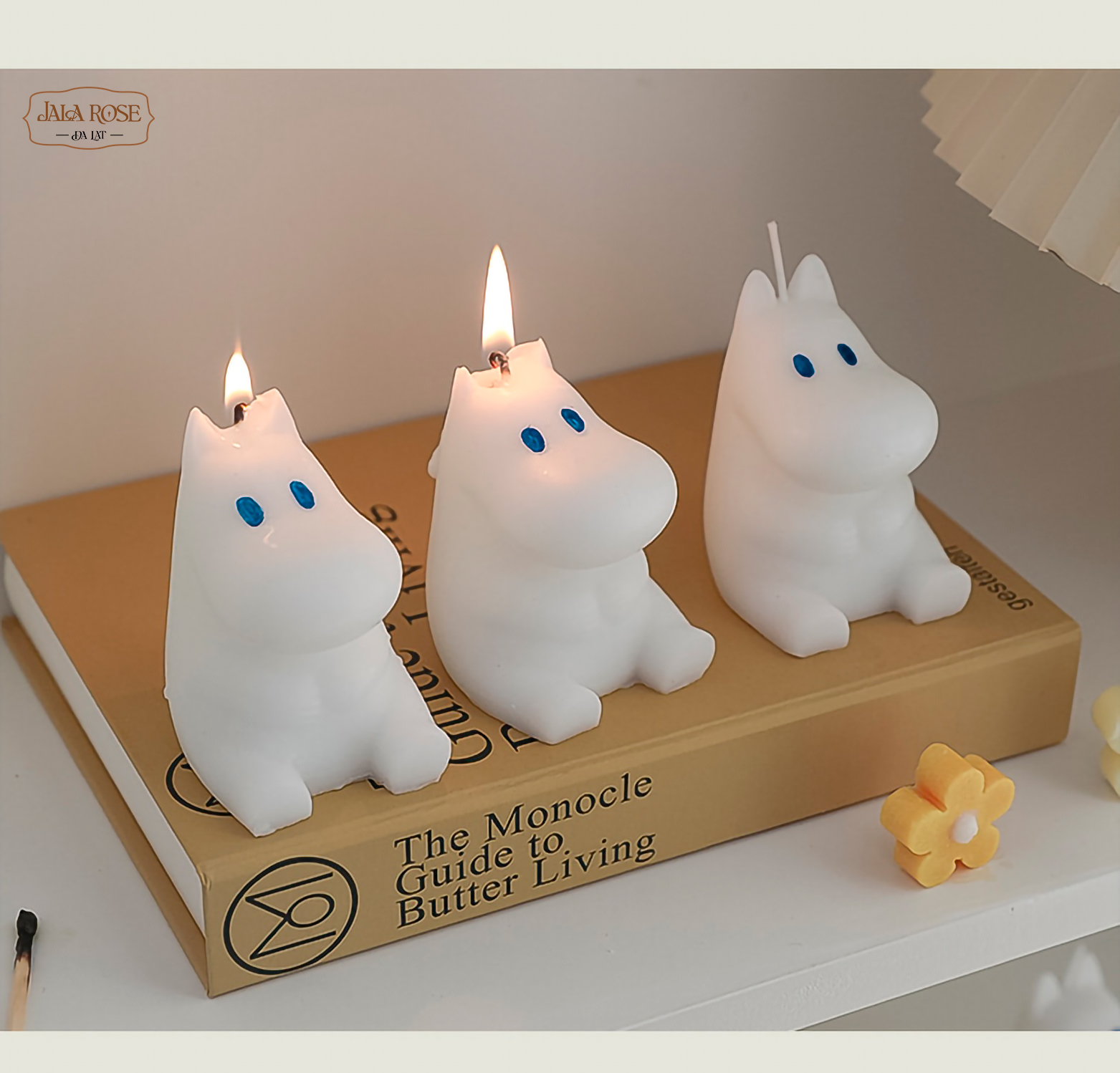 Nến thơm Hà Mã Moomin - Jala Rose