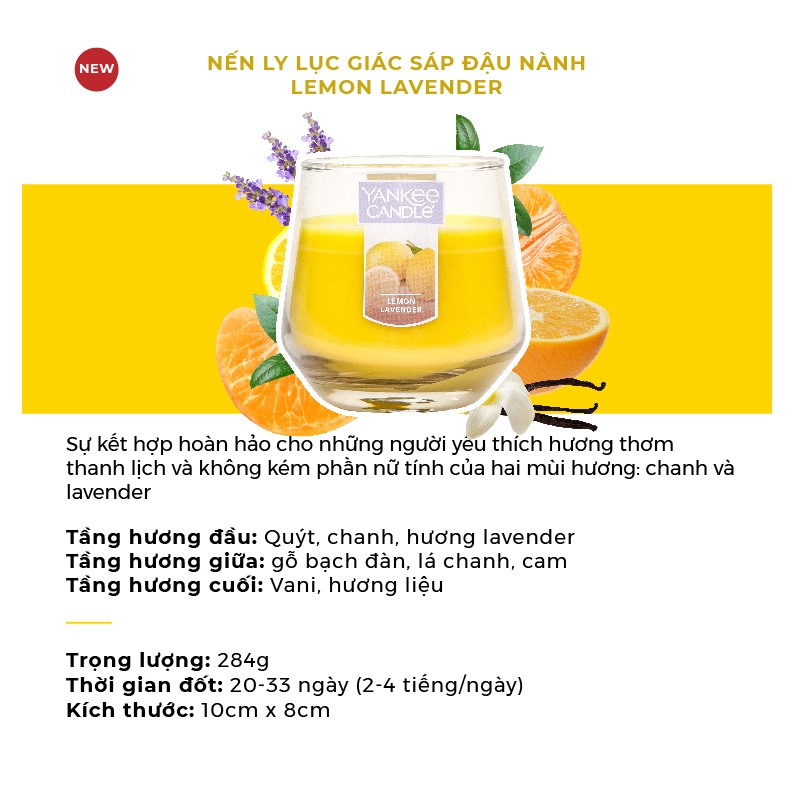 Nến Ly Lục Giác